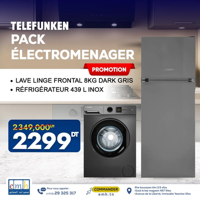 Pack électroménager Telefunken