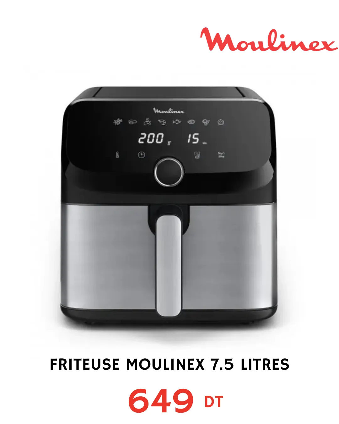 AirFryer Moulinex 7.5 Litres