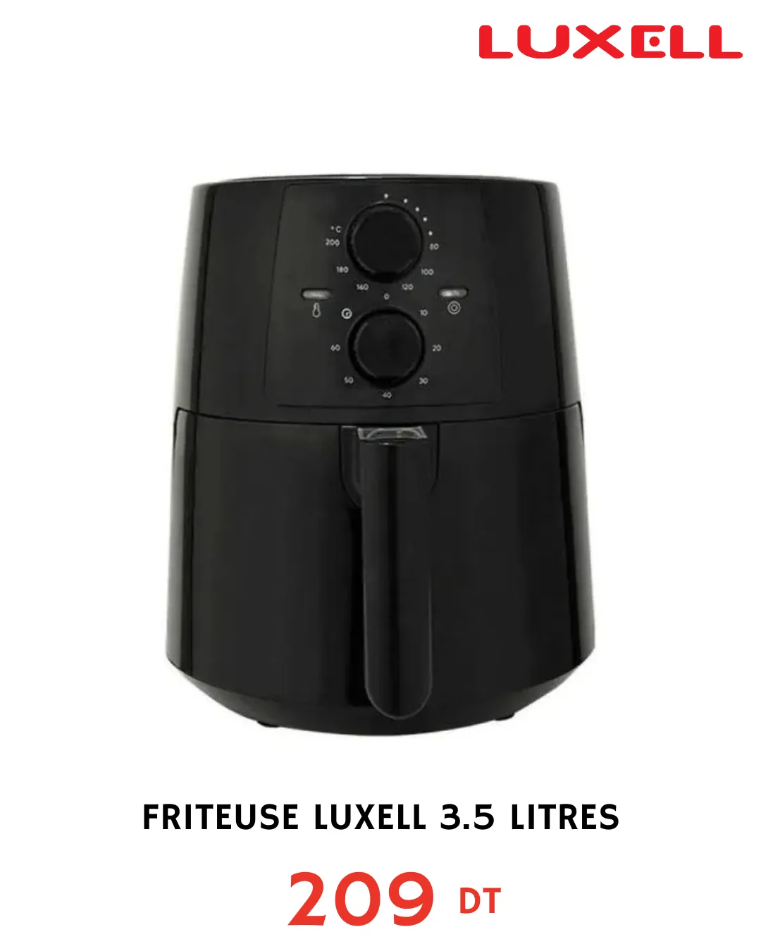 AirFryer Luxell 3.5 Litres