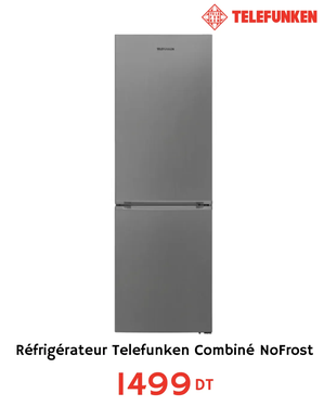 Refrigerateur Telefunken combiné Nofrost