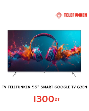 Tv Telefunken 55" Google Tv