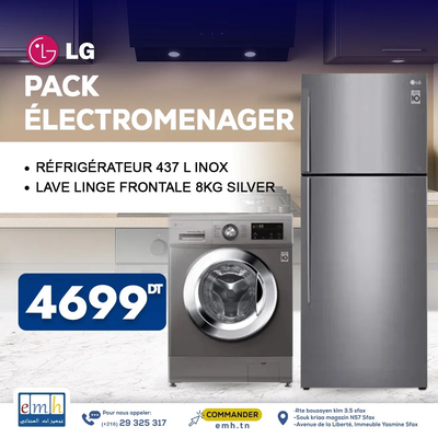 Pack électroménager LG