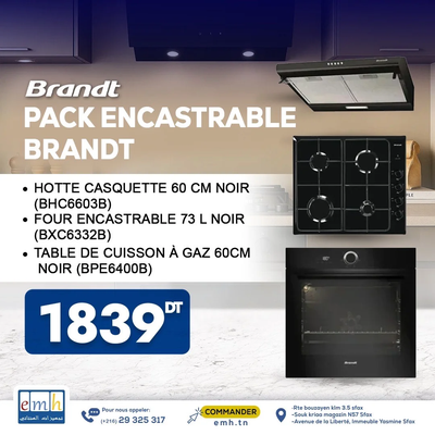 Pack Encastrable Brandt